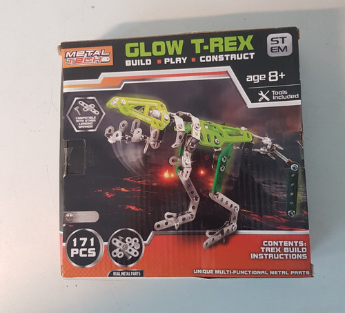 Metal tech glow rex - tech, t-rex