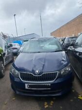 FOR BREAKING - 2015 SKODA FABIA ESTATE SE 1.4 TDI 5 SPEED MANUAL IN BLUE COLOUR