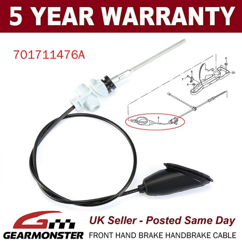 Front hand brake handbrake - front,