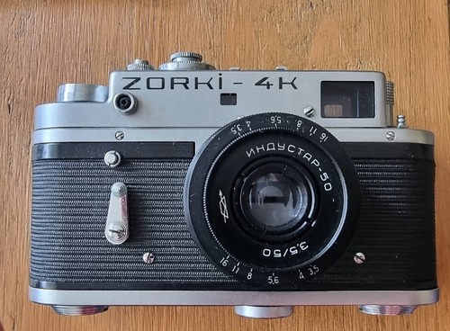 Zorki vintage 35mm ussr - 4k-vintage,