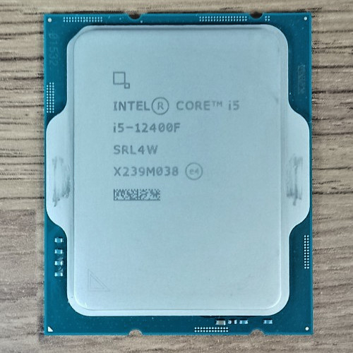 Intel core 12400f - 6,