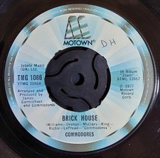 The Commodores - "Brick House" Single Mint 1975 Original Sleeve. 
