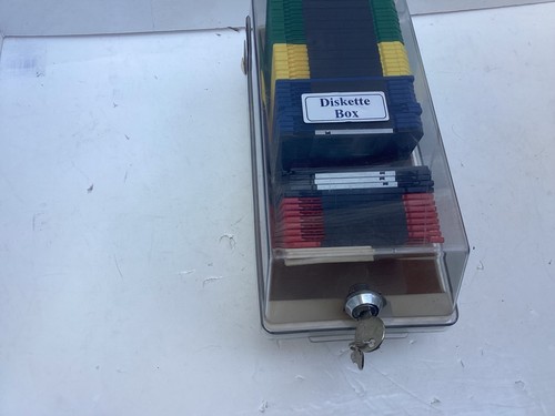 Floppy disks with storage - with,