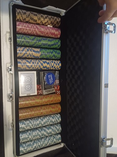 Display4top 500 poker chips - poker,