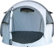 2 Person Pop Up Camping Tent 1 Room Dome Shaped Waterproof By Pro Action - USED