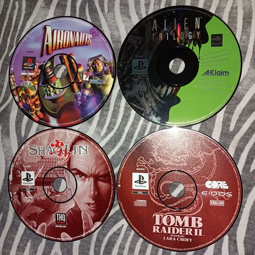 Ps1 game discs - 4, x