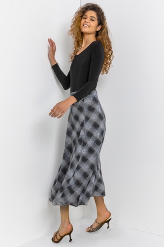Roman flare skirt new black - roman,