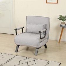 WestWood Sofa Bed 4-in-1 Convert Folding Floor Chair Recliner Sleeper Lounger
