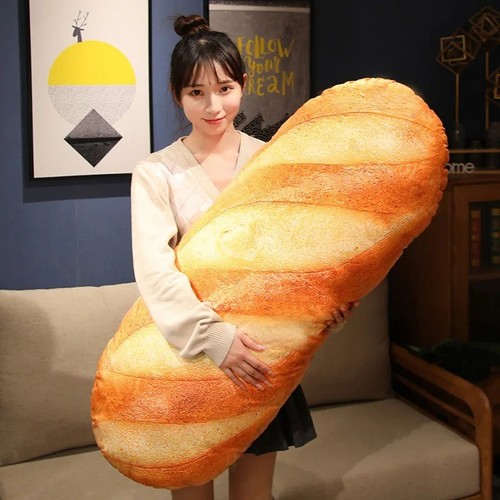Giant bread plush - bread,