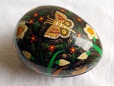 KASHMIR PAPIER MACHE EGG SHAPE