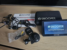 Snooper S6900 Campervan and Caravan Trailer Sat Nav Lifetime UK  maps 7" FAULTY