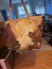 Drop Dead Leather Bag Wolves