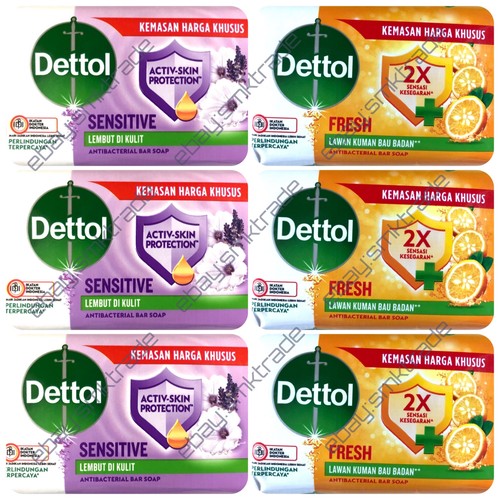 6x100g dettol sensitive - dettol, &