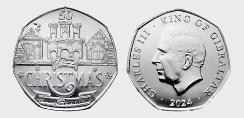 2024 gibraltar christmas 50p - 2024,