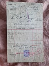 Antique Paper Maker Stationer