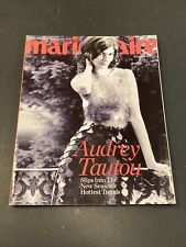 2011 AUGUST MARIE CLAIRE UK EDITION MAGAZINE AUDREY TAUTOU COVER SUBSCRIBERS ED