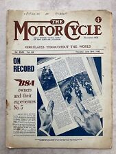 The Motorcycle Magazine - 18 June 1942 - Rubber Suspension, Superior, Bulgaria