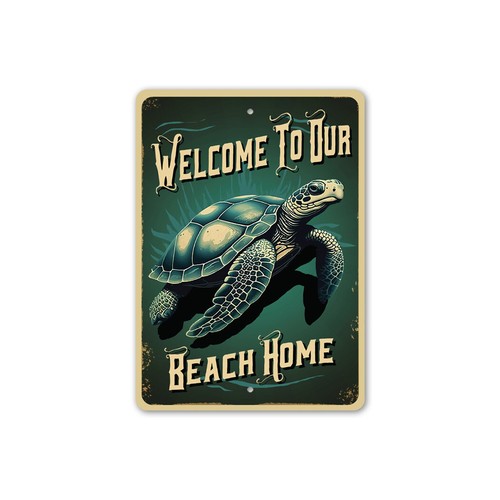 Sea turtle beach - sea,