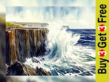 Crashing Waves Beauty 5"x7"