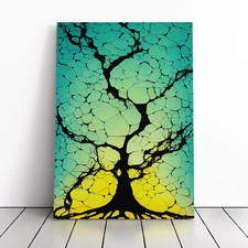 A Sparkling Tree Canvas Wall Art Print Framed Picture Home Decor Living Room