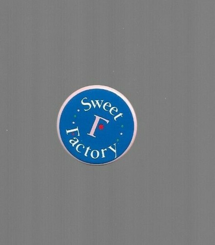 Sweet factory button - factory, badge
