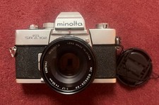 Minolta SRT 102 with Minolta 50mm F 1.7 Rokkor Lens (Ref: X850)
