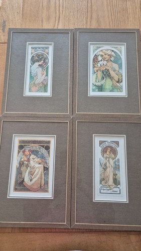Set alphonse mucha - of, art