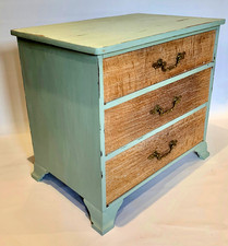 Small French painted Chest Of