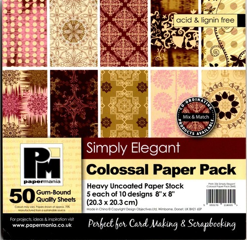 Papermania colossal paper pack - papermania,
