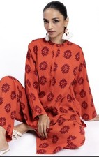 NWT  Kurta set ORANGE | Khaadi