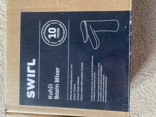 Swirl basin tap - swirl,