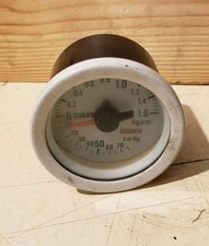 Rare Jdm OMORI White Mechanical TURBO BOOST GAUGE Defi Blitz GReddy HKS