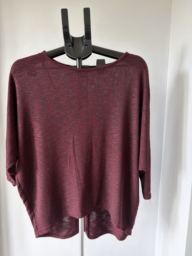 New look burgundy batwing - new,