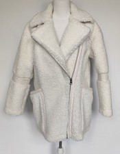 Topshop Faux Shearling With
