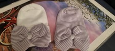 2 Baby Girl Hats