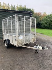 Graham Edwards GP86SD Braked Single Axle Trailer Same As Ifor Williams 