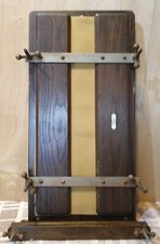 Vintage Beaver Titan Wooden Trouser Press with Stretcher Display Prop Steampunk