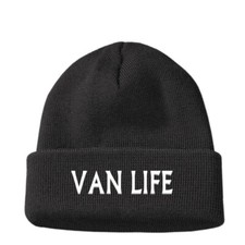 Men's VAN LIFE Beanie Hat Cap Gift Living Campervan Camping Woman's Camper VW