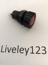 12v Red Large Warning Light