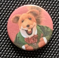 Basil Brush Button Pin Badge