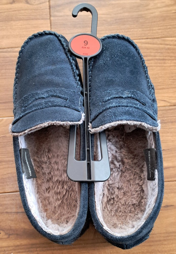 Men blue suede - m&s, men's