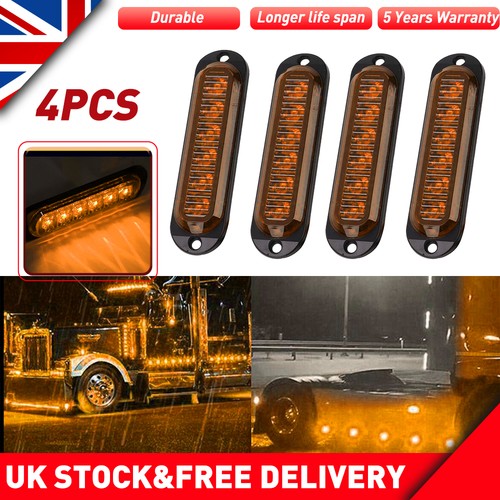 Amber led side marker - side,