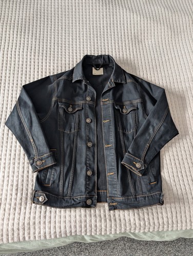 Asos denim dark jacket - denim,