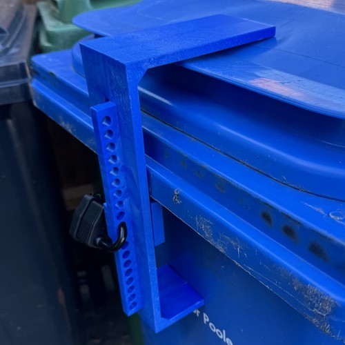 Wheelie bin tough plastic - wheelie,
