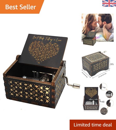 Hand crank music box - hand,