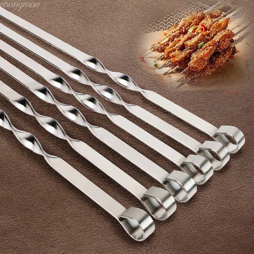 6pcs stainless steel - steel, bbq