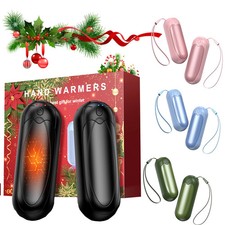 🔥 Hand Warmers Rechargeable 2 Pack, Electric Handwarmers Portable Pocket Heater