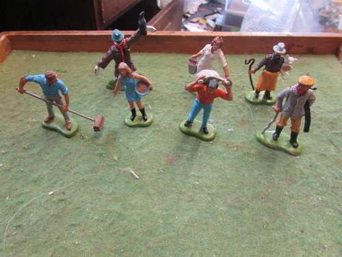 Vintage britains farm worker - farm,