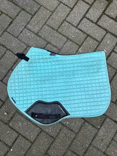 Lemieux azure saddle pad - azure,