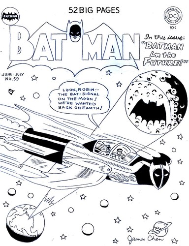 Batman cover recreation - #,